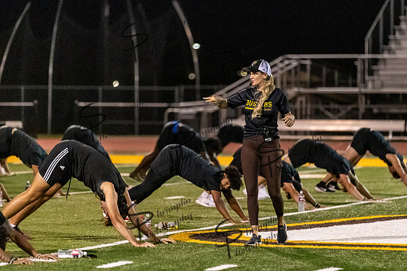 GCCC Football Yoga on the Field with Destiny Owen 0021