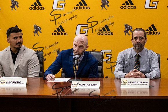 Alex Acosta and Donnie Stephens Introductory Press Conference 0007
