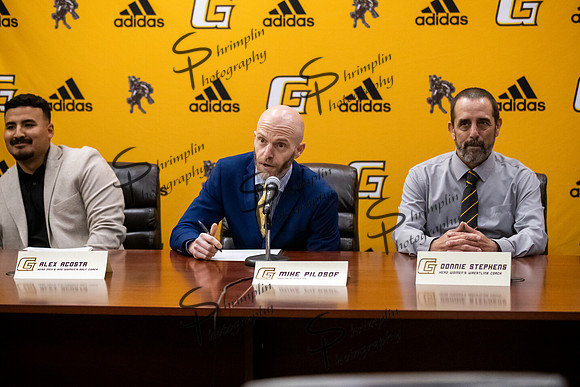 Alex Acosta and Donnie Stephens Introductory Press Conference 0001