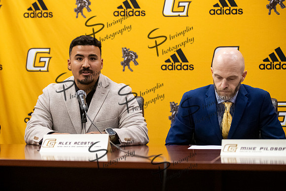Alex Acosta and Donnie Stephens Introductory Press Conference 0032