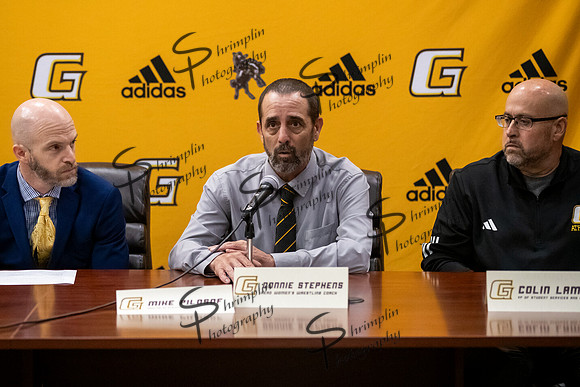 Alex Acosta and Donnie Stephens Introductory Press Conference 0081