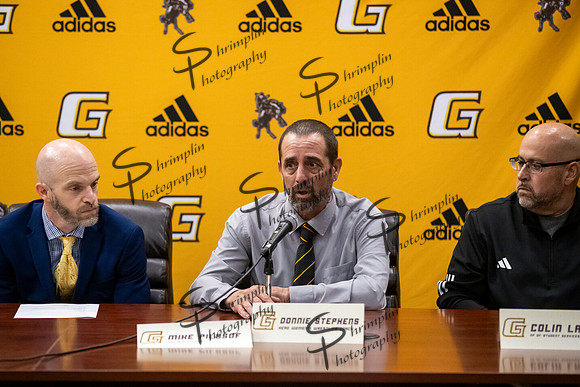 Alex Acosta and Donnie Stephens Introductory Press Conference 0078