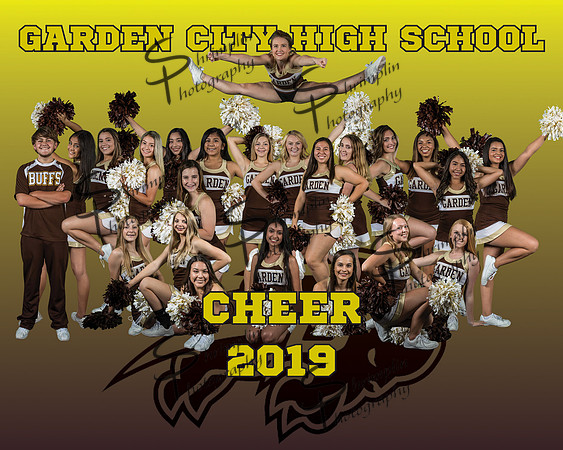 Cheerleader Team Photo